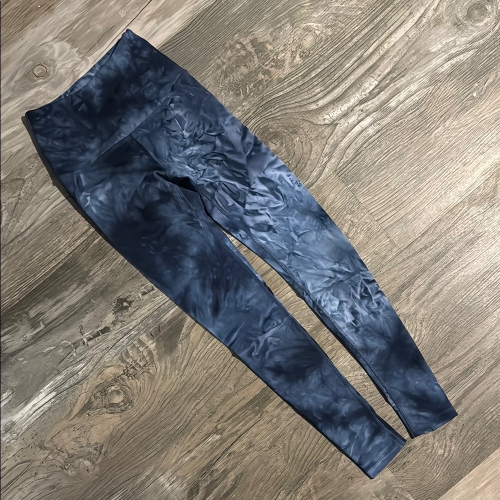 Beyond Yoga Blue Leggings Stretchy Comfort